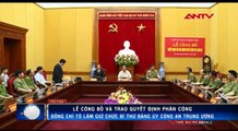 Lễ công bố quyết định của Bộ Chính trị phân công đồng chí Tô Lâm giữ chức Bí thư Đảng ủy Công an Trung ương