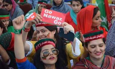 Watch Boys Doing Vulgar Acts With Girl In PTI Rally