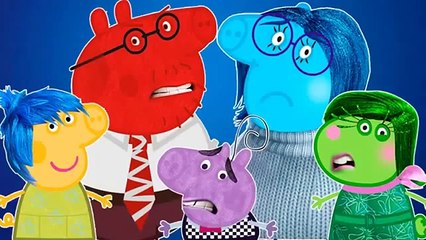 Peppa Pig italiano. Nuova camuffarsi. Costumes Eroi del cartone animato. Mascheramento e la colorazi