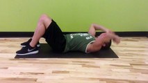 Male Fitness Training Crunches - FxFitness.ca