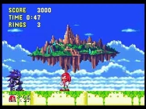 Sky Sanctuary Zone Knuckles