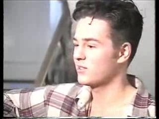 Peter Jöback Fame backstage