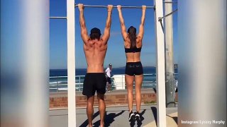 Lynzey Murphy posts video of gruelling step up pull ups