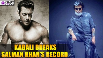 Kabali breaks Salman Khan’s Record | filmyfocus.com