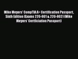 Book Mike Meyers' CompTIA A  Certification Passport Sixth Edition (Exams 220-901 & 220-902)