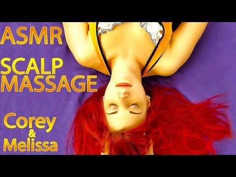 ASMR Binaural Head & Scalp Massage, Hair Play & Whisper Ear to Ear For Sleep & Relaxation