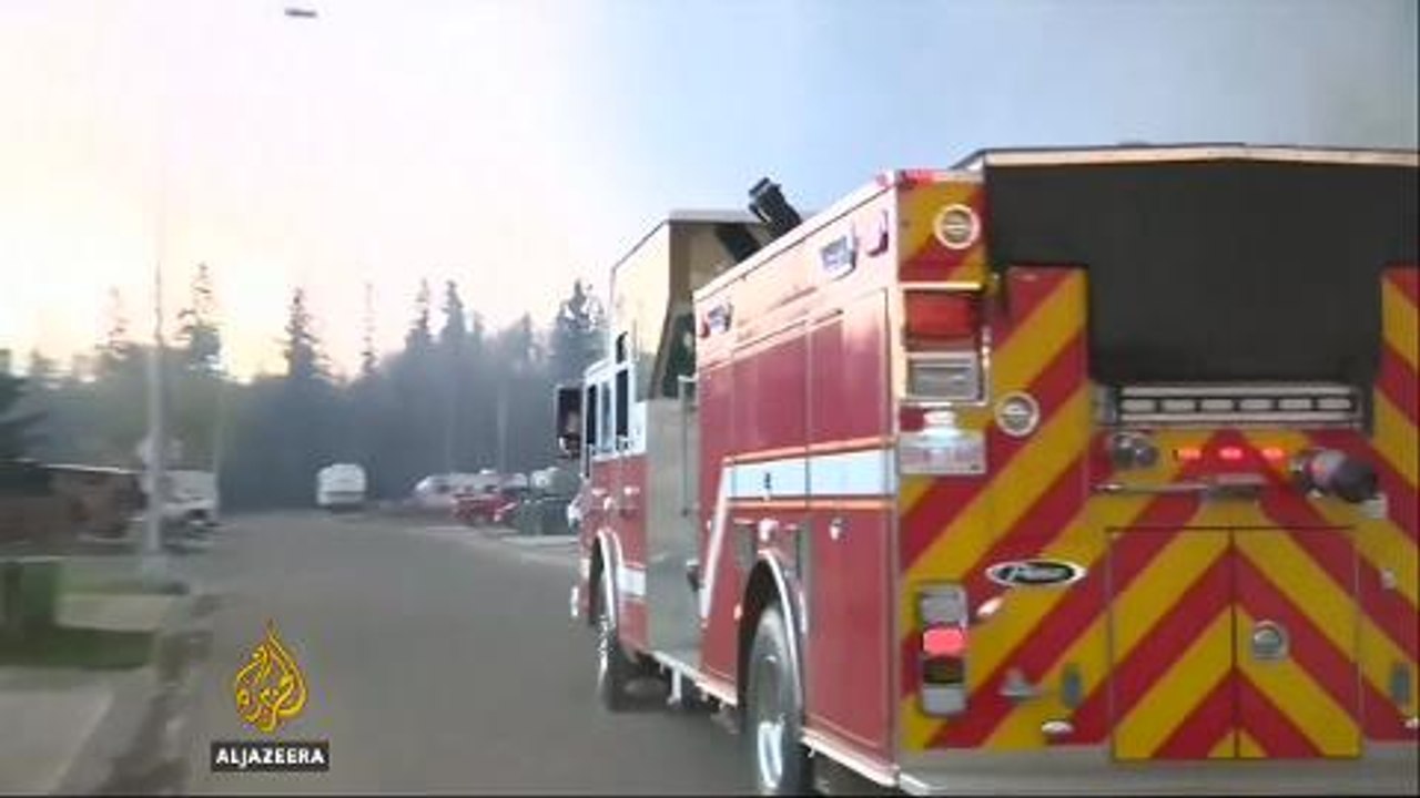 State of emergency as fire engulfs Canadian city
