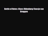 [PDF] Bottle of Notes: Claes Oldenburg/Coosje van Bruggen Download Online