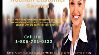 Hotmail account not working call Hotmail Customer  Service 1-806-731-0132  number