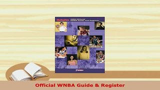 PDF  Official WNBA Guide  Register Download Online