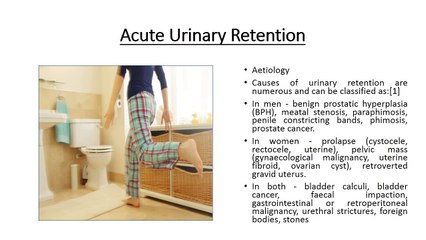 Acute Urinary Retention