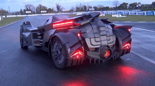 The NEW Team Galag Batmobile Gumball 3000 2016