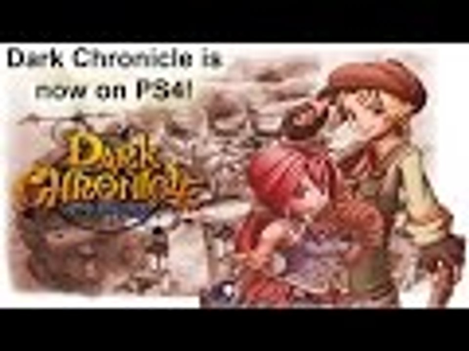 Dark Cloud (Dark Chronicle) Now on the PS4!!