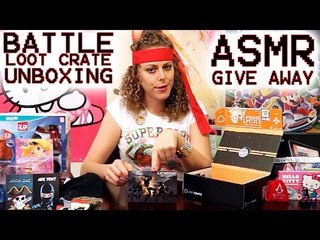 Download Video: Toy Tingles 11 - ASMR Pirates vs. Ninja Loot Crate Unboxing, Tapping, Scratching, Crinkles Triggers