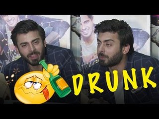 Fawad Khan CAUGHT DRUNK At Kapoor And Sons Press Conference