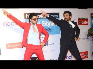 Ranveer Singh & Anil Kapoor's Funny DANCE At HT Cafe Most Stylish Awards 2016 RED CARPET