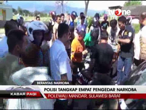 Penangkapan Bandar Narkoba di Polewali Mandar