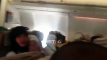 Severe turbulence as Etihad Airways flight prepares to land injures 31 terrified passengers in dramatic video