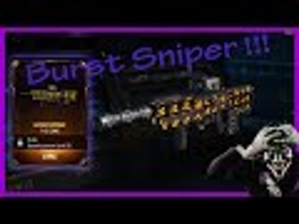 Call of Duty : Black Ops 3 ( P0-6 ) Burst Sniper and "Epic camo"