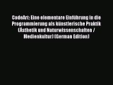 [PDF] CodeArt: Eine elementare Einführung in die Programmierung als künstlerische Praktik (Ästhetik