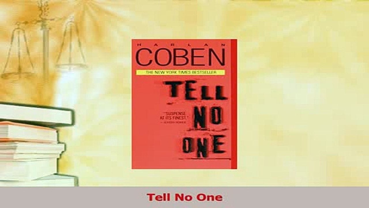 Download  Tell No One PDF Online