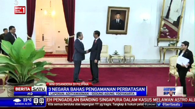 Indonesia-Malaysia-Filipina Bahas Pengamanan Laut Perbatasan