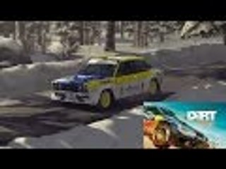 DiRT Rally PS4 | Career Clubman Championship | Sweden Stage 1 Stor-jangen Sprint Reverse