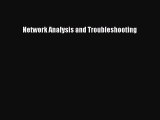 Read Network Analysis and Troubleshooting Ebook Free