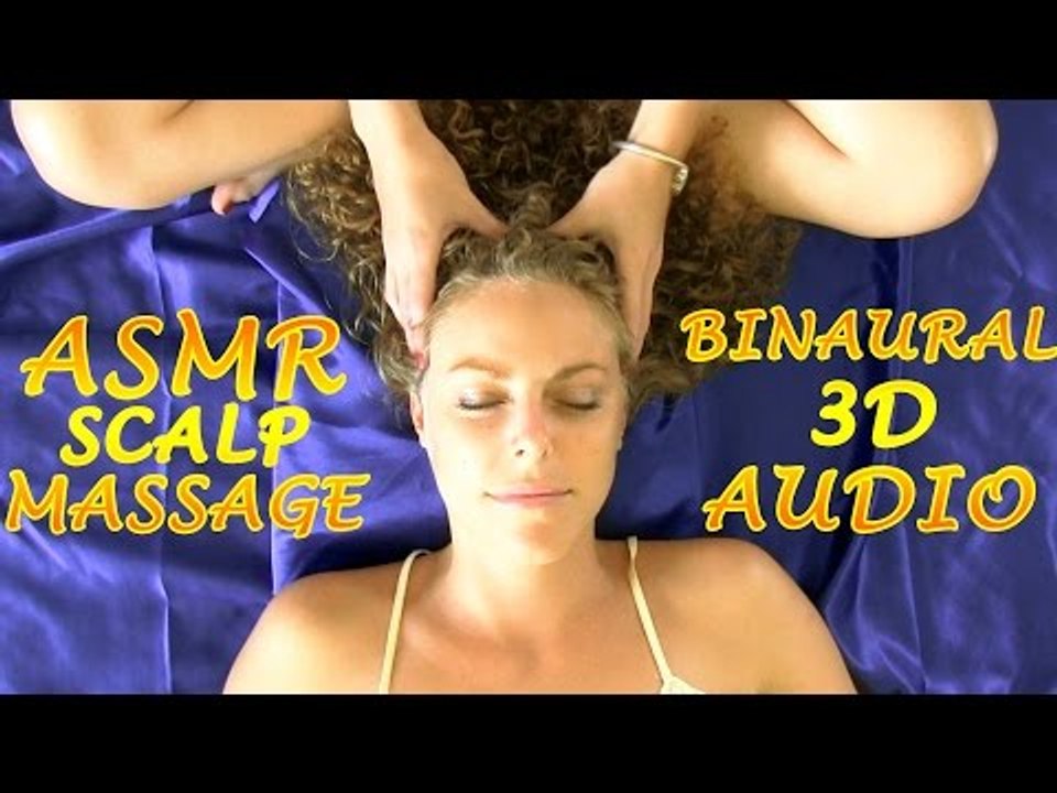 Binaural ASMR Face & Scalp Massage 3, Hair Play & Whisper Ear to Ear For Sleep & Relaxation