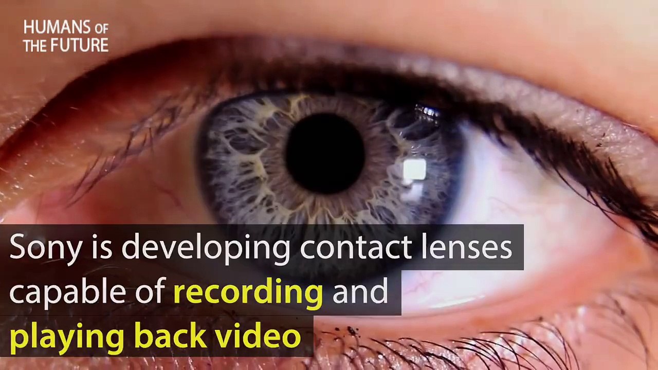 Sony is making contact lenses that can record and play back video