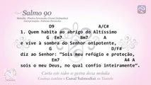 SALMO 90 EM MINHAS DORES, Ó SENHOR (1º DOMINGO DA QUARESMA ANO C)