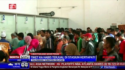 Tiket di Stasiun Kertapati Ludes untuk 4-5 Mei