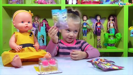 Download Video: ✔ Кукла Ненуко и Ярослава открывают сюрпризы Shopkins / Doll Nenuco / Unboxing toy with Yaroslava ✔