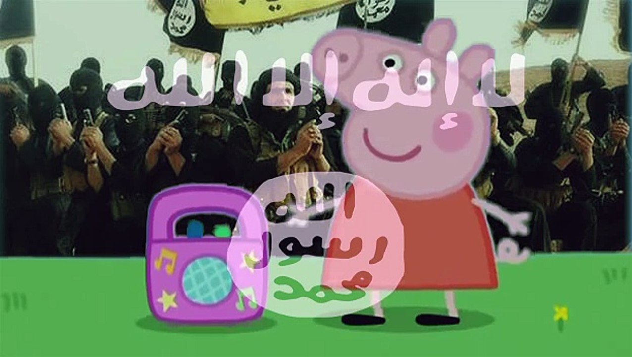 peppa pig goes on jihad