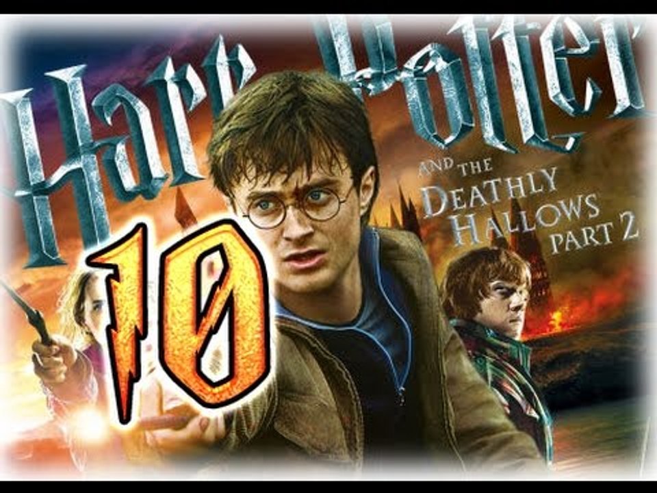 Harry Potter and the Deathly Hallows Part 2 Walkthrough Part 10 (PS3, X360, Wii, PC) Boss: Voldemort