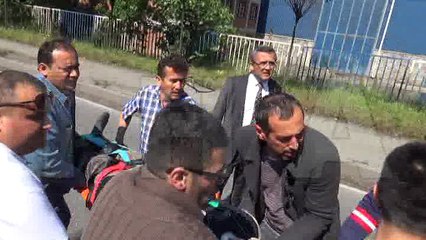 İŞTE GÜLÜÇ'TE Kİ KAZANIN GÖRÜNTÜLERİ