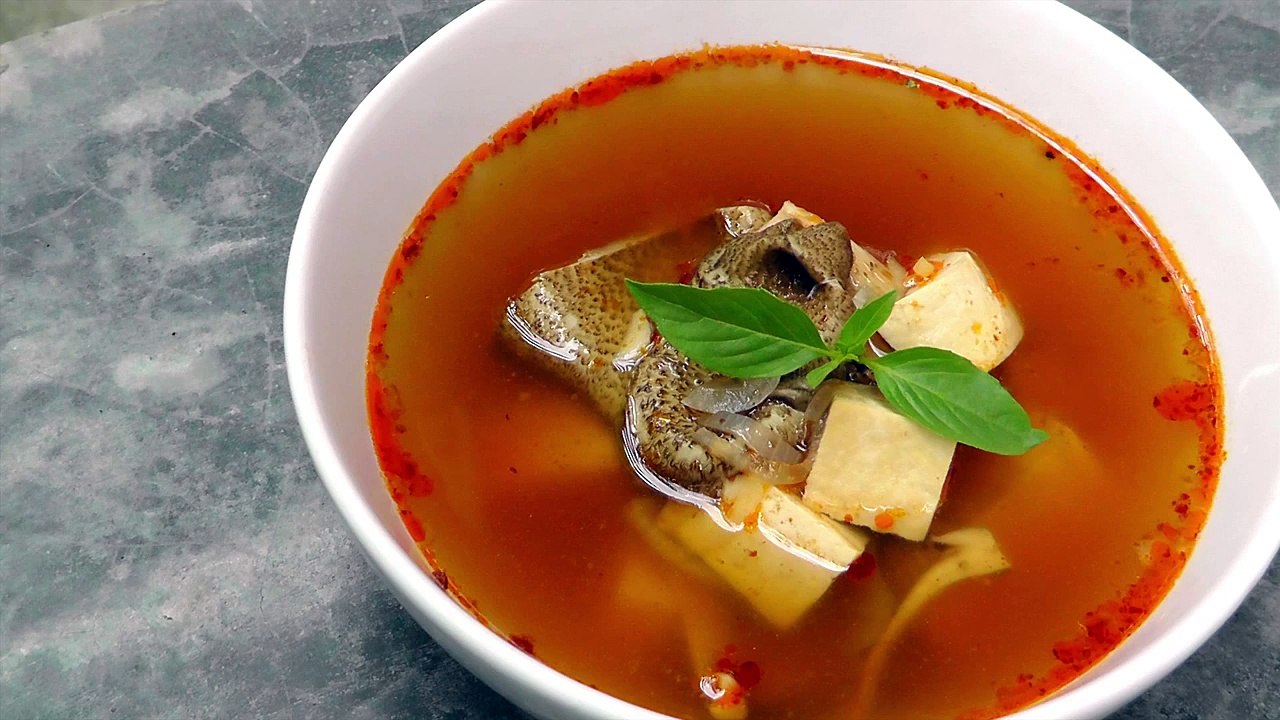 Thai Tom Yum Soup   Vegan Vegetarian Recipe