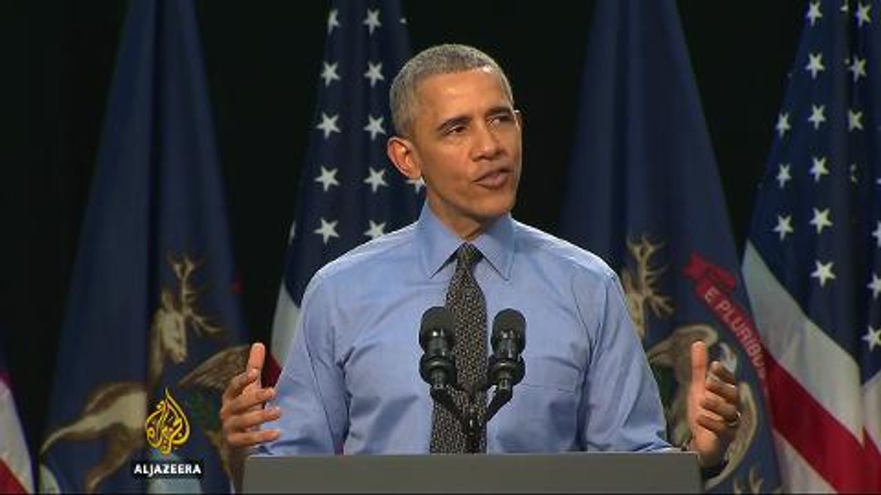 Obama visits Flint amid concerns over water con...