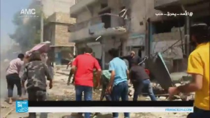 تصعيد القصف في حلب وريف دمشق قبيل الإعلان عن توسيع التهدئة