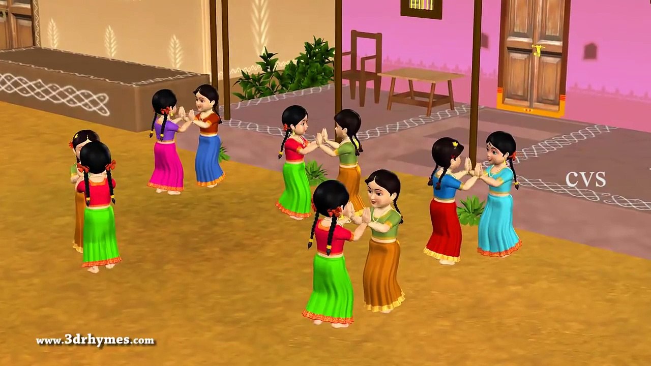 Chemma chekka charadesi mogga - 3D Animation Telugu  Nursery Rhymes for children