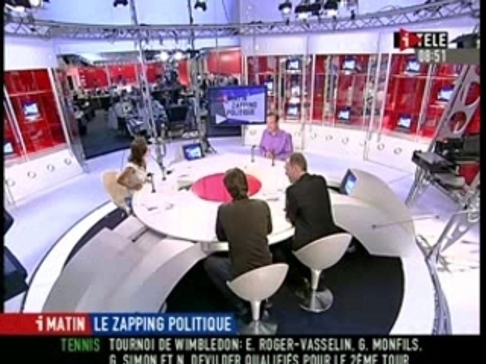 Zapping Politique du Matin - (27/06/07)
