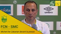 FCN-SMC : Michel Der Zakarian devant la presse
