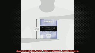 FREE PDF  Governing Boards Their Nature and Nurture  DOWNLOAD ONLINE