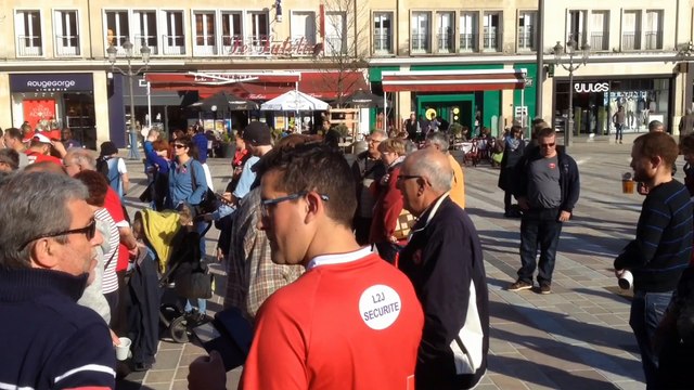 Beauvais: rassemblement de soutien au Bouc volley