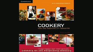 READ book  Cookery for the Hospitality Industry Full EBook