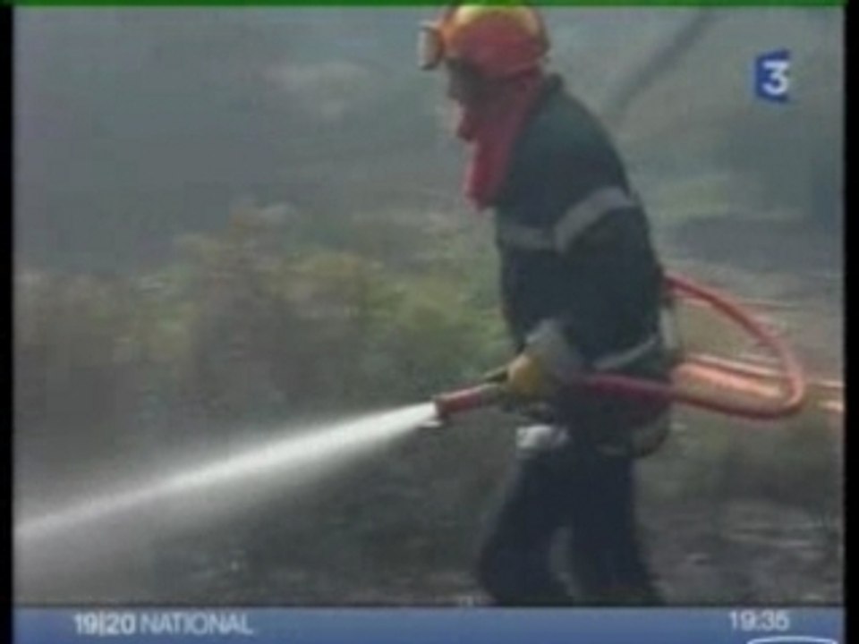 Feu de forêt Martigues - 26 06 2007