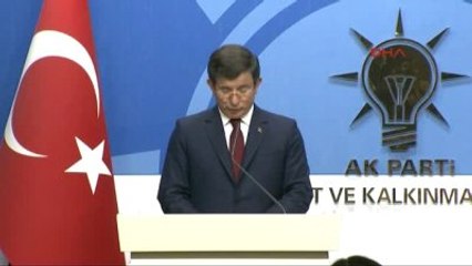 Başbakan Davutoğlu Kongrede Bu Şartlar Altında Aday Olmayı Düşünmüyorum