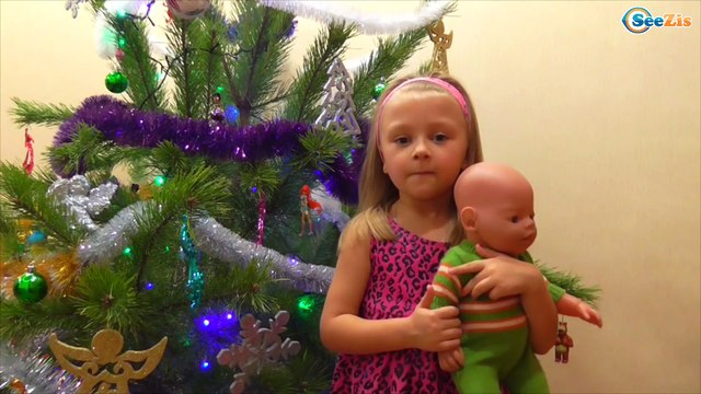 ✔ Беби Борн и Ярослава. Поздравление с Наступающим Новым Годом / Doll Baby Born with Yaroslava ✔