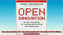 FREE PDF  Open Innovation The New Imperative for Creating And Profiting from Technology  BOOK ONLINE