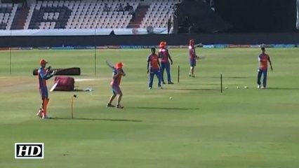 IPL9 GL vs SRH Gujarat Lions Training Session
